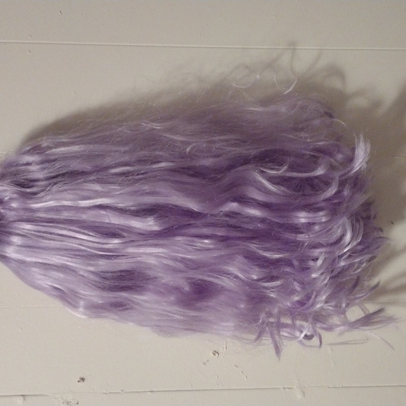 Cute Girls Hairstyles light purple wig for kids - Picture 2 of 2